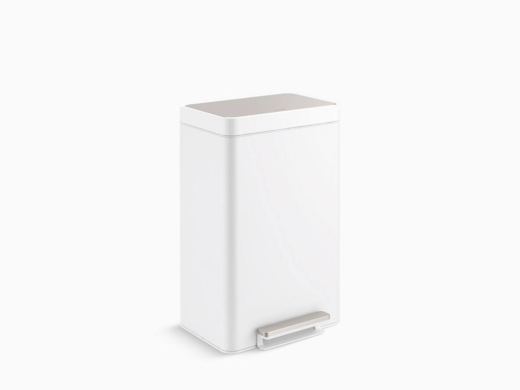 13 gal. Stainless Steel Step-On Trash Can K8576