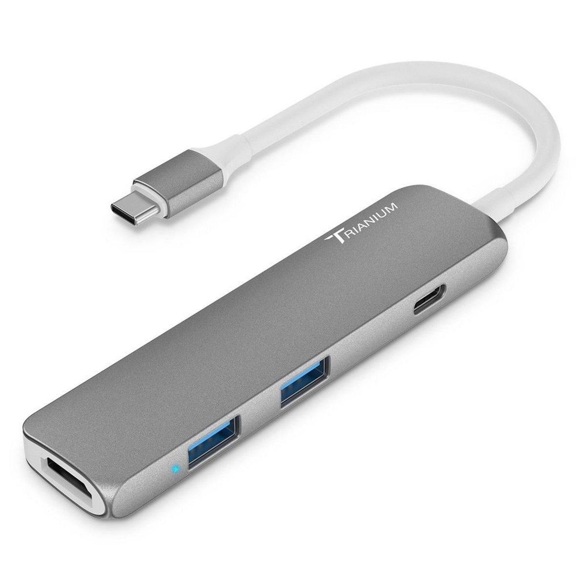 USB C Hub Adapter Aluminum Multi Port Charger Dock V719