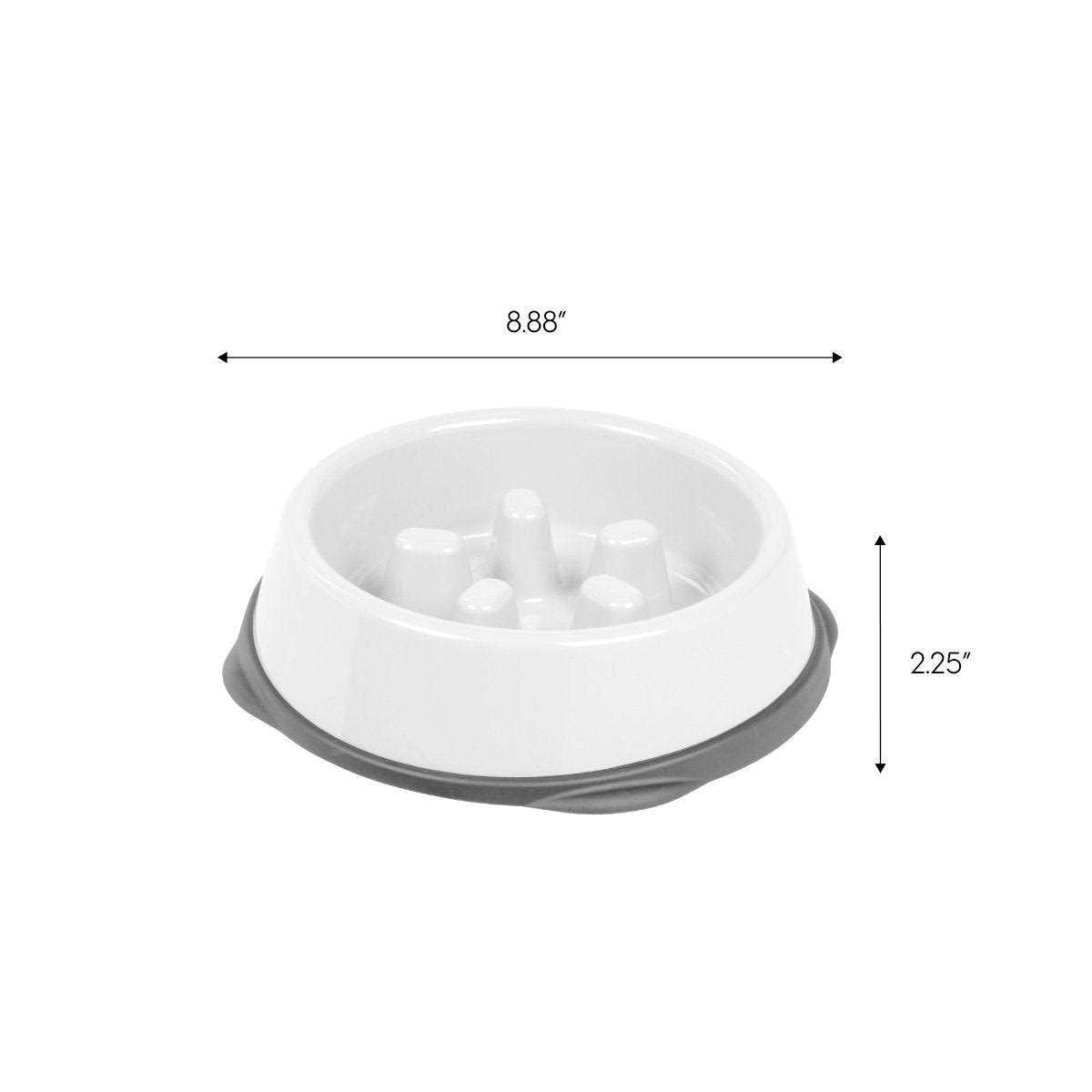 Slow Feeding Bowl for Short Snouted Pets Y143732