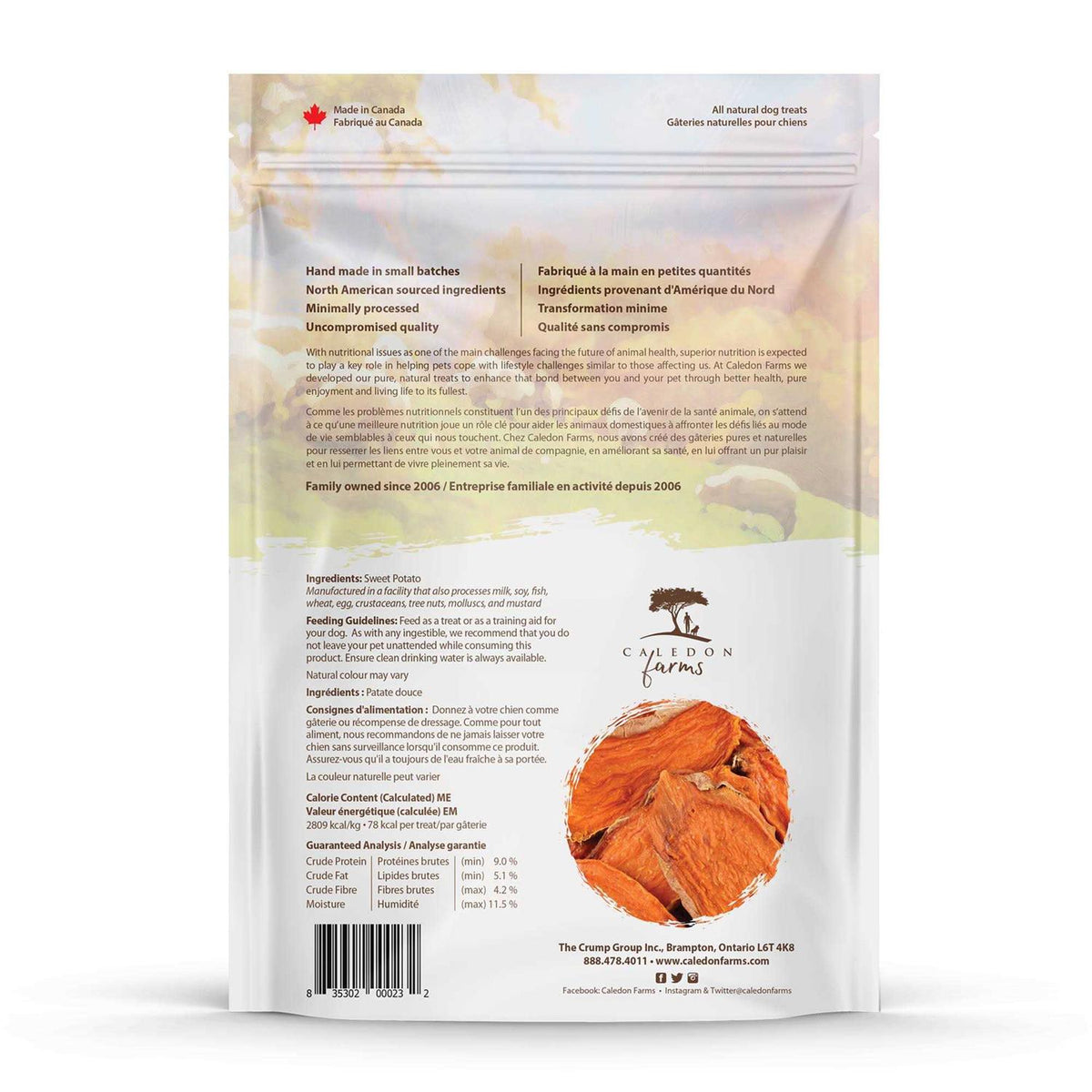 Sweet Potato Dog Treats L937