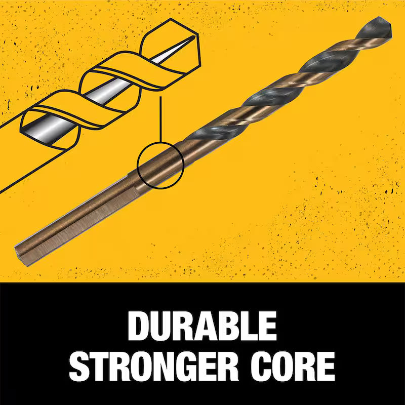 Black and Gold 10-Piece Drill Bit Set E967726