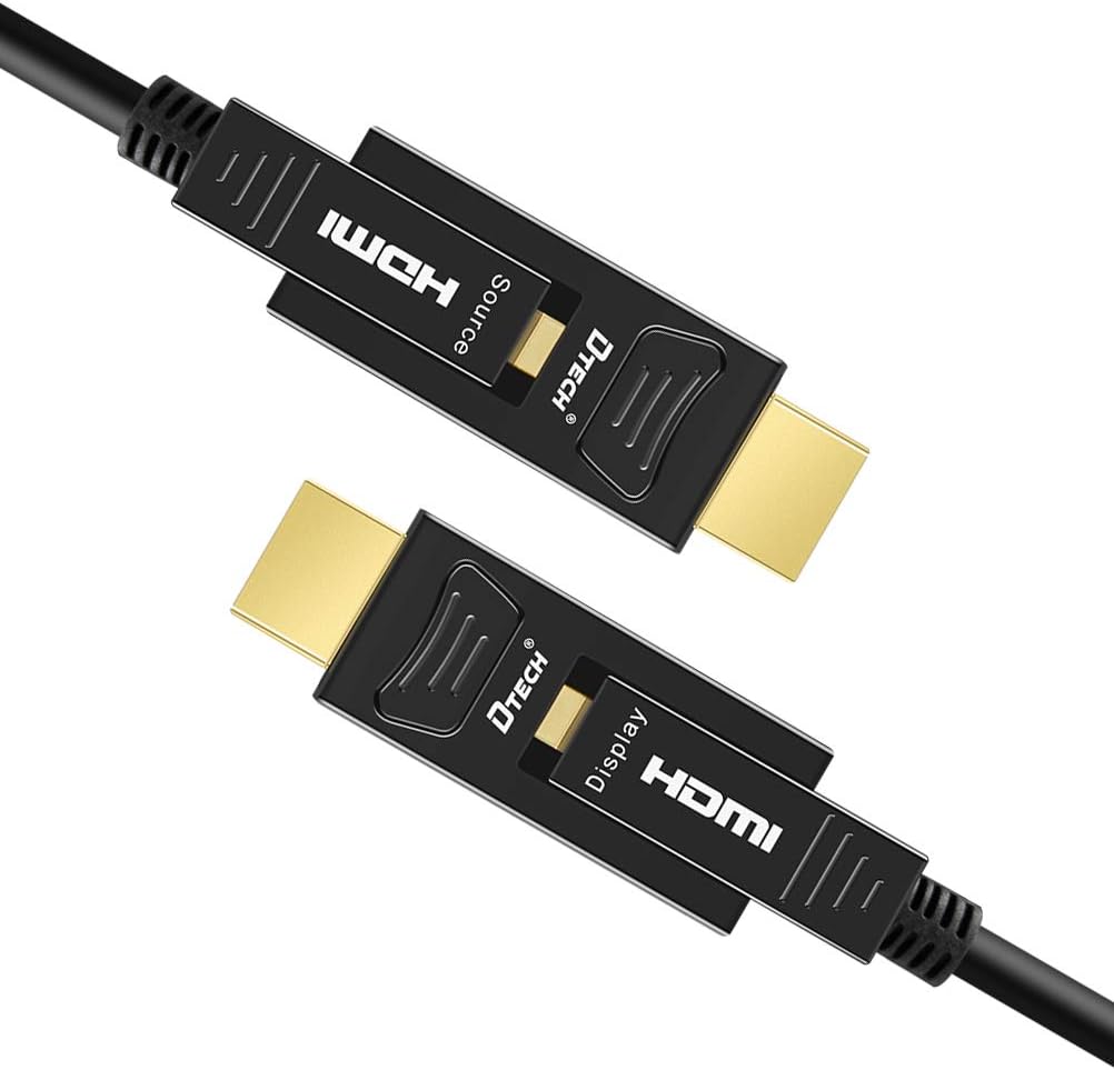 32 Feet Fiber Optic HDMI Cable 4K 60Hz 18Gbps Black 10 Meters Z904