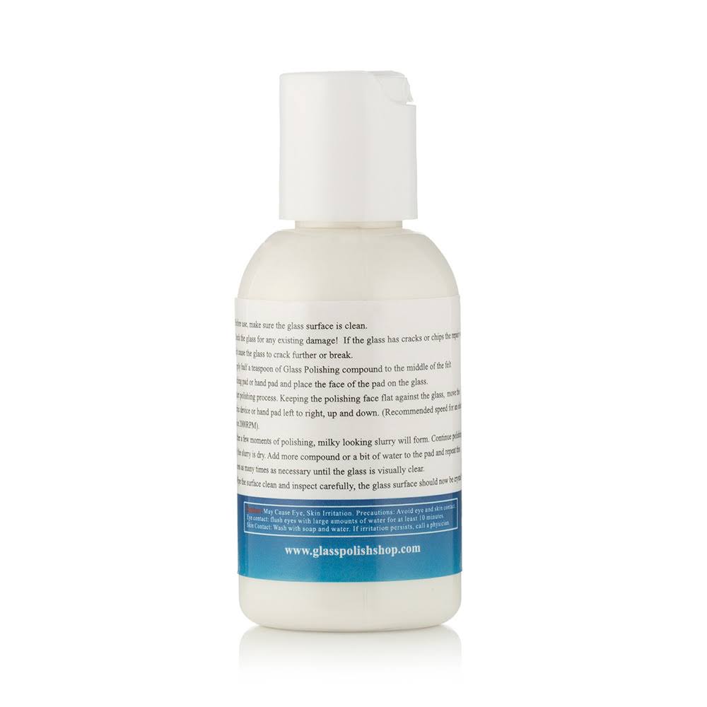 Fine Grade Glass Polishing Compound 1.7oz (50ml) D1549
