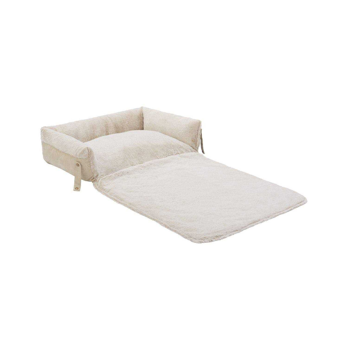 Convertible Faux Suede Pet Bed U9107