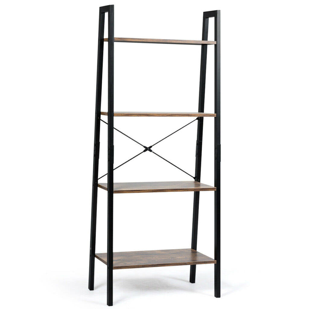 4-Tier Ladder Shelf Bookcase B242602
