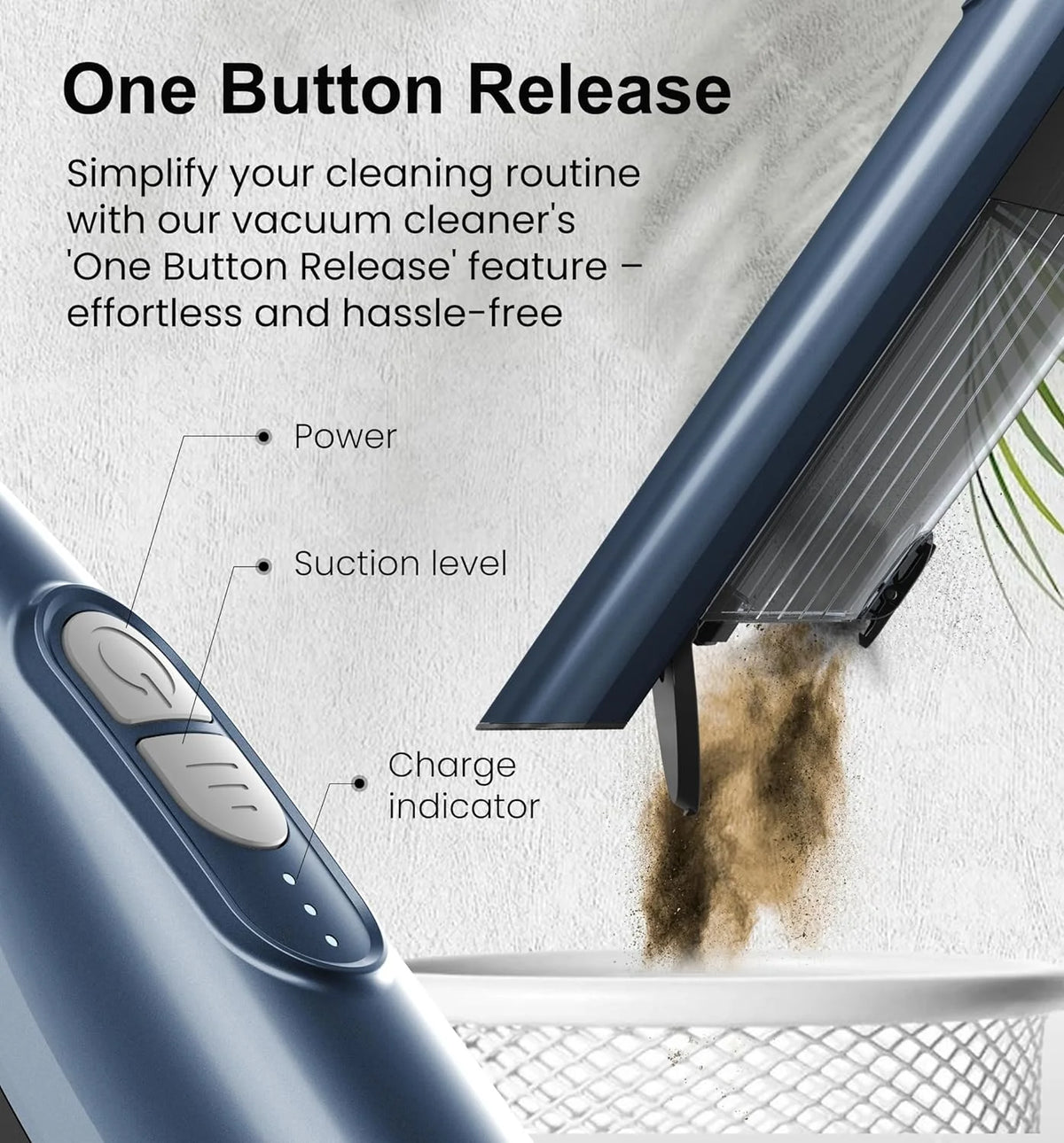 Cordless Handheld Vacuum with Charging Dock D22787