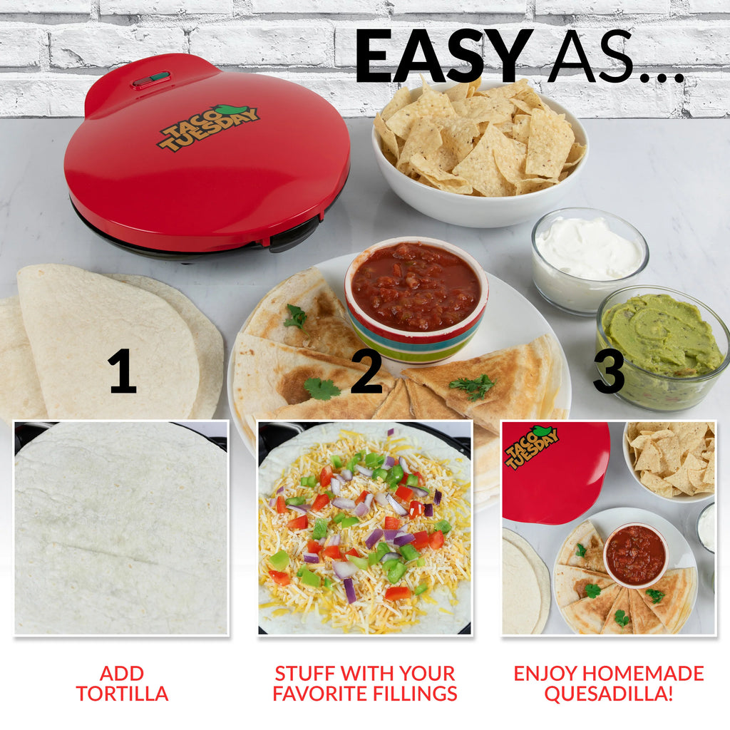 10-Inch 6-Wedge Electric Quesadilla Maker B4866