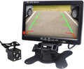 LED Backup Camera and Monitor, Waterproof High Definition 170 Degree Viewing Angle, Universal Mount + 7 Monitor Q489