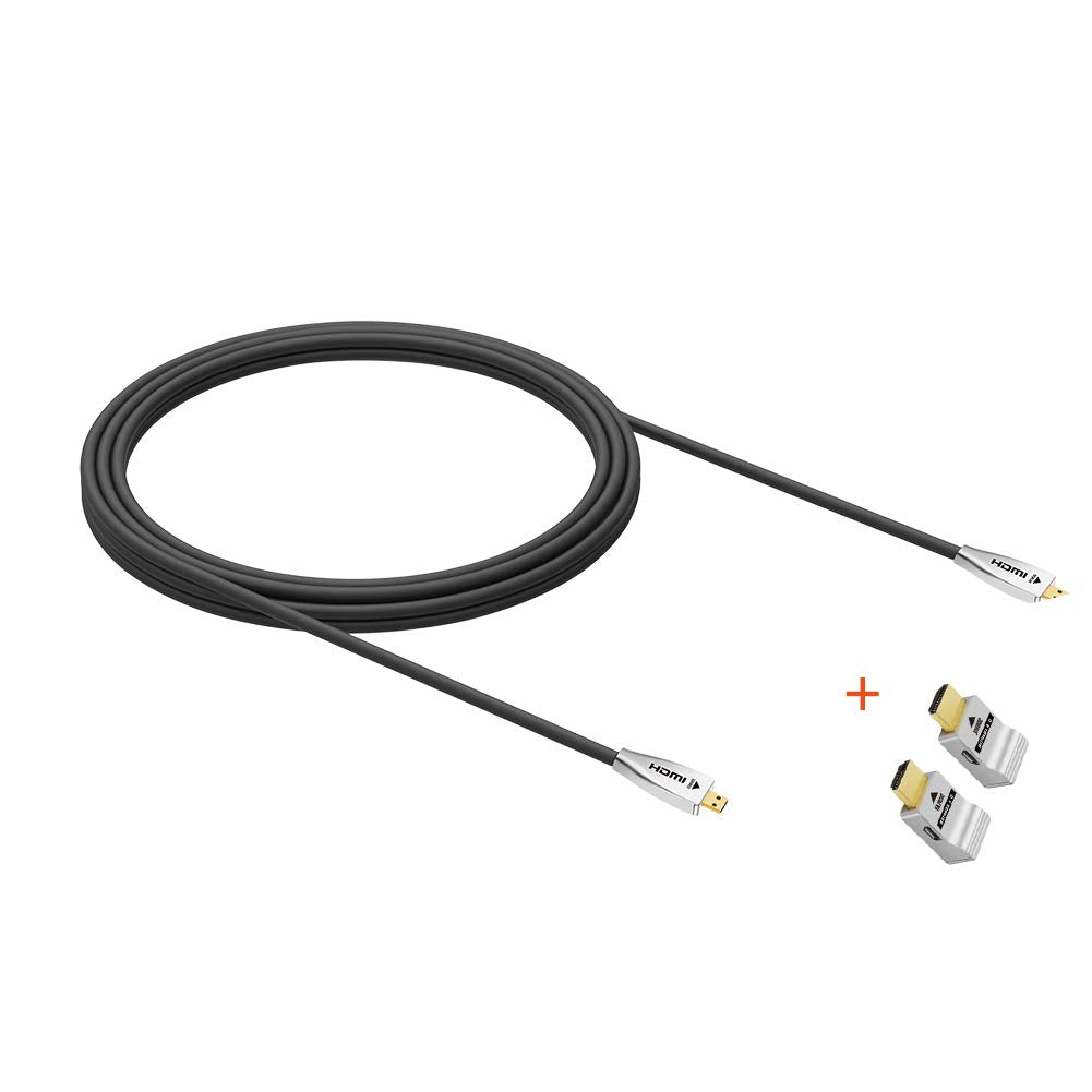 Fiber HDMI Cable 4K60HZ HDR 100 feet Ultra Slim and Flexible J491