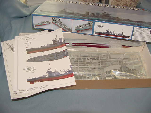 1/350 USS San Francisco CA-38 1942 E6209