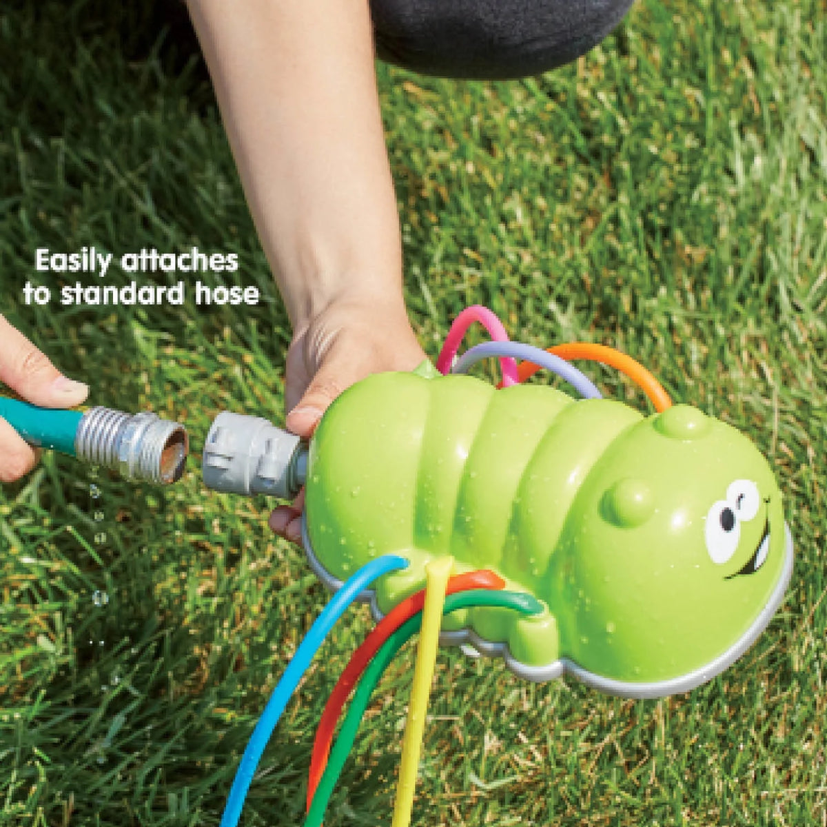 Crazy Caterpillar Sprinkler with 8 Colorful Legs N44471