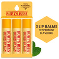 Moisturizing Lip Balm with Beeswax, Vitamin E & Peppermint Oil, 4 Count P714002