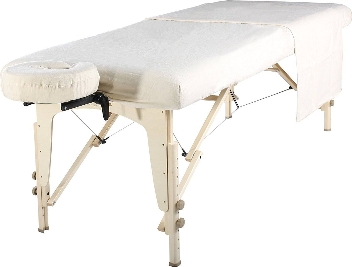 Massage Table Flannel Sheet Set 3 in 1 Table Cover N62728