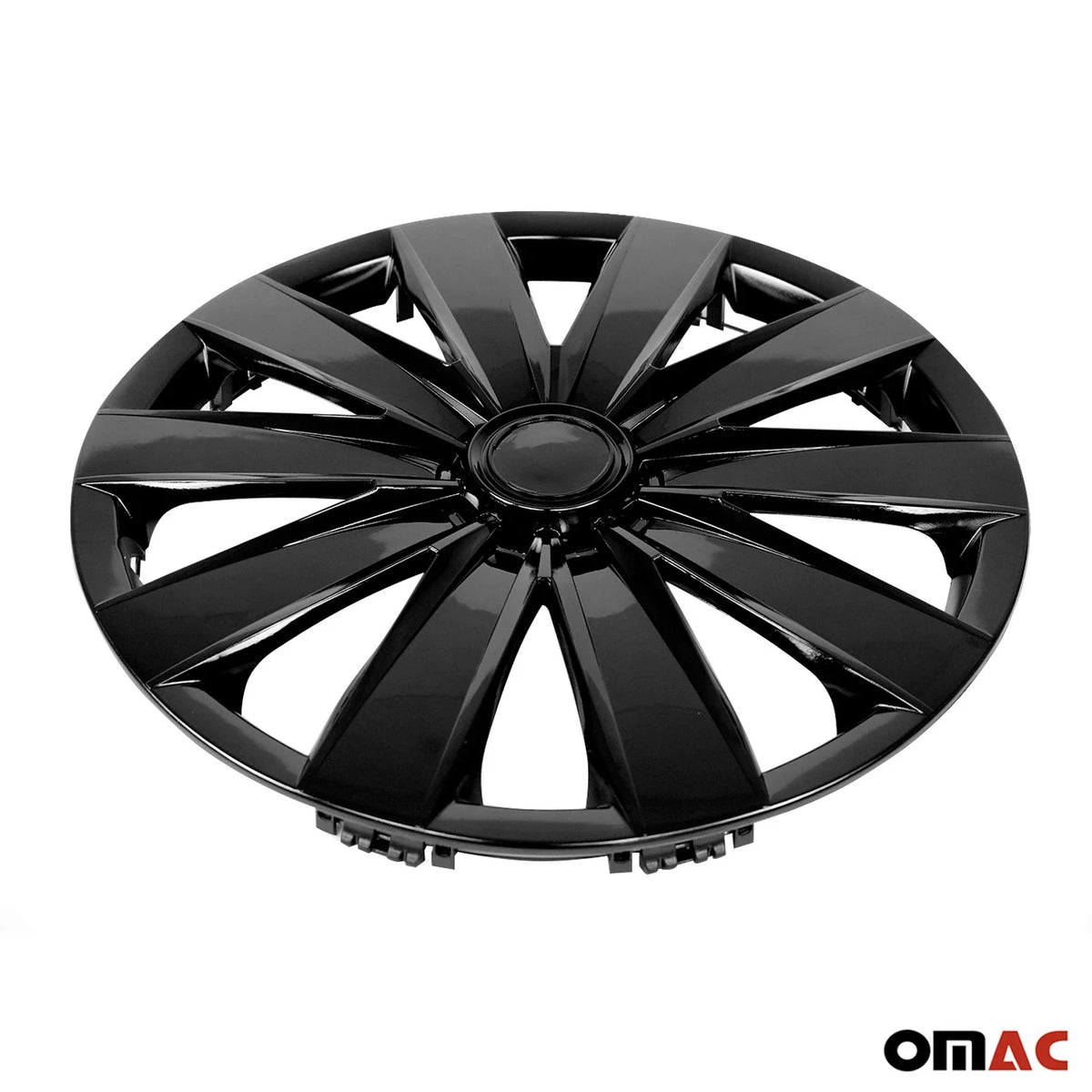 16 Wheel Covers Hubcaps 4Pcs Black W437190