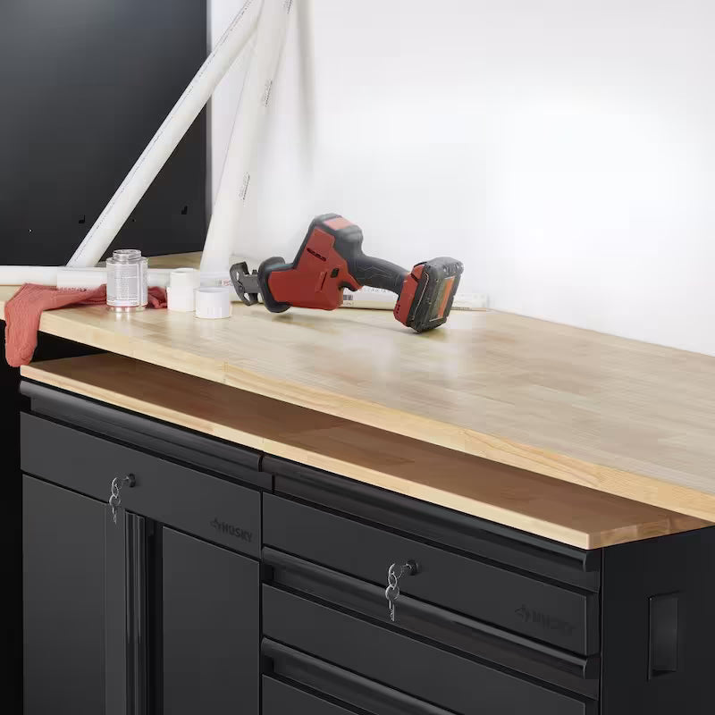 56 in. Solid Wood Work Surface F429104