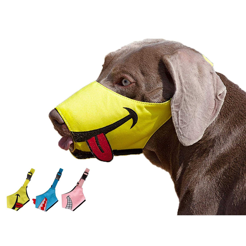 Dog Muzzle with Soft Breathable Air Mesh Nylon Y611