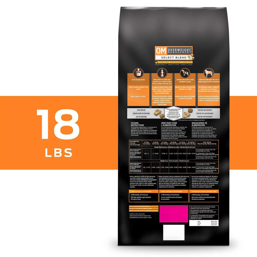 Overweight Management Dry Dog Food R559