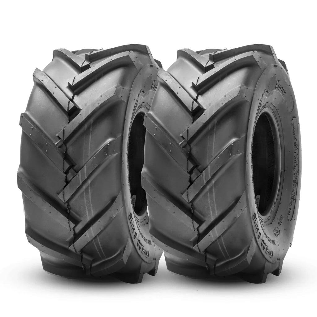15x6.00-6 Lawn Mower Turf Tires 2 Set T316