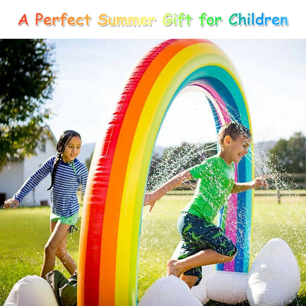 Inflatable Rainbow Sprinkler Water Toy S917