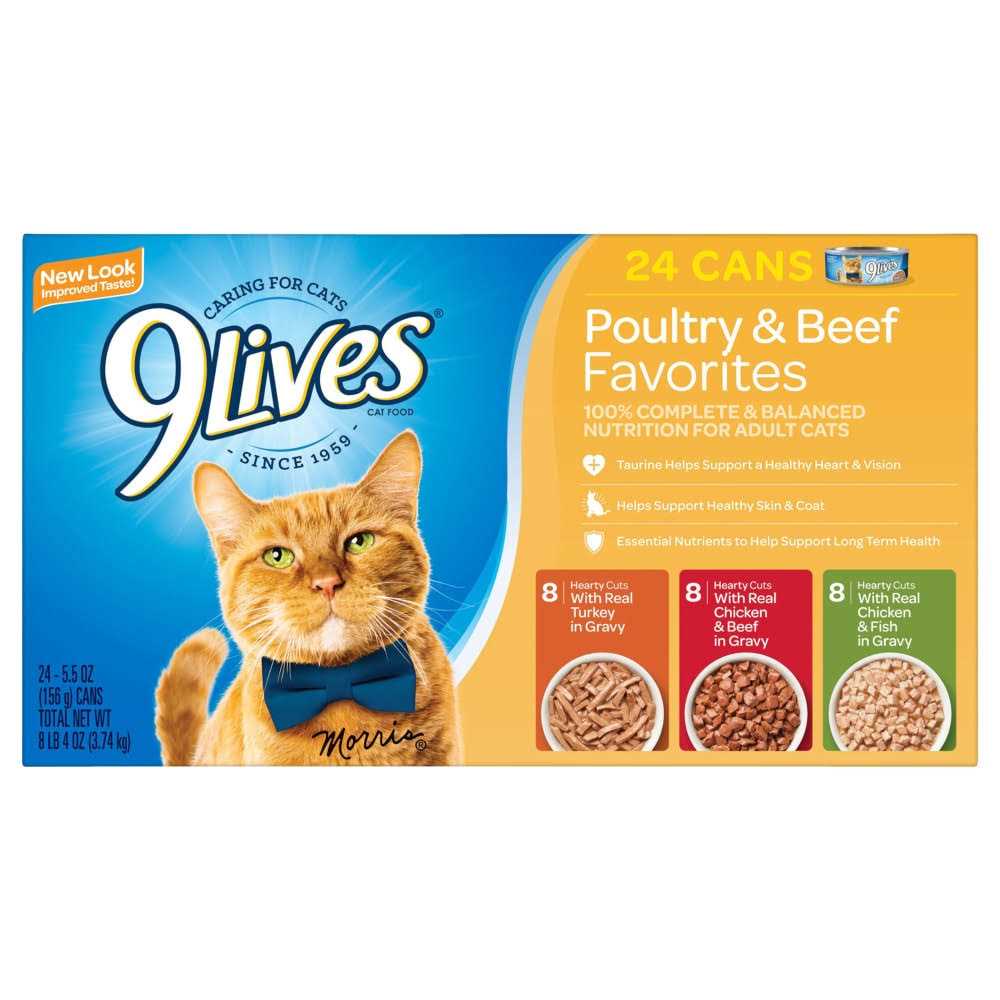 Poultry and Beef Variety Pack Cat Food U7613