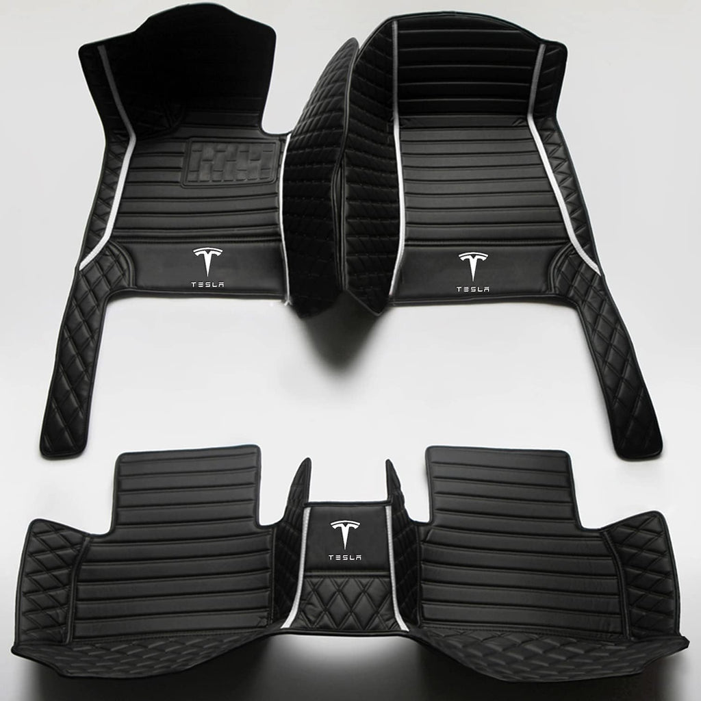 Waterproof Non-Slip All Weather Leather Car Floor Mat Q166308