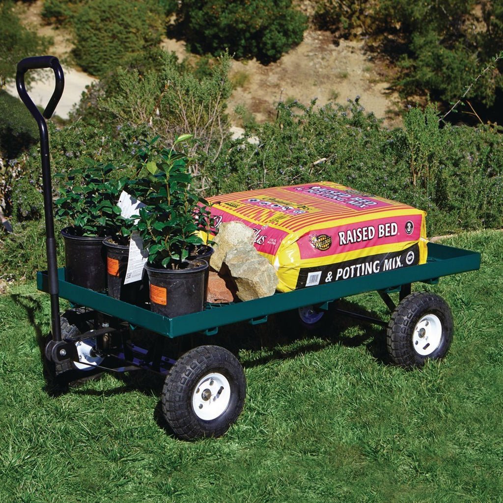1000 lb. Capacity Mesh Deck Steel Wagon A7359