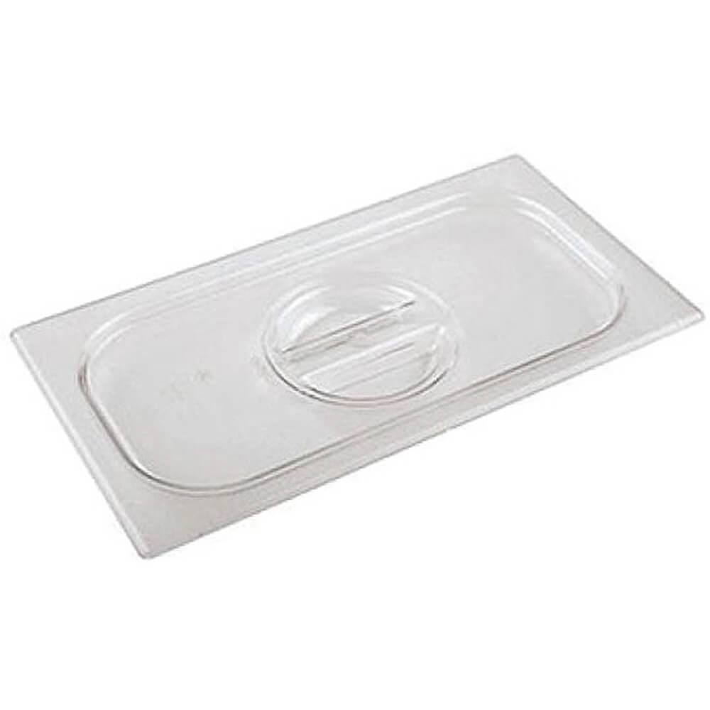 1/3 Size Polycarbonate Clear Hotel Pan Cover V171