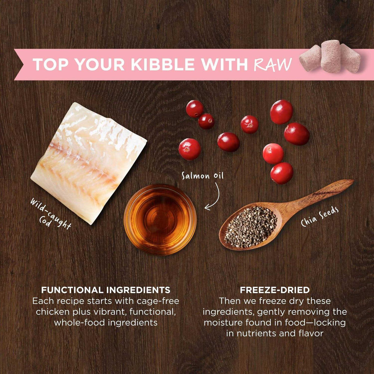Freeze-Dried Grain-Free Dog Food Topper R5901