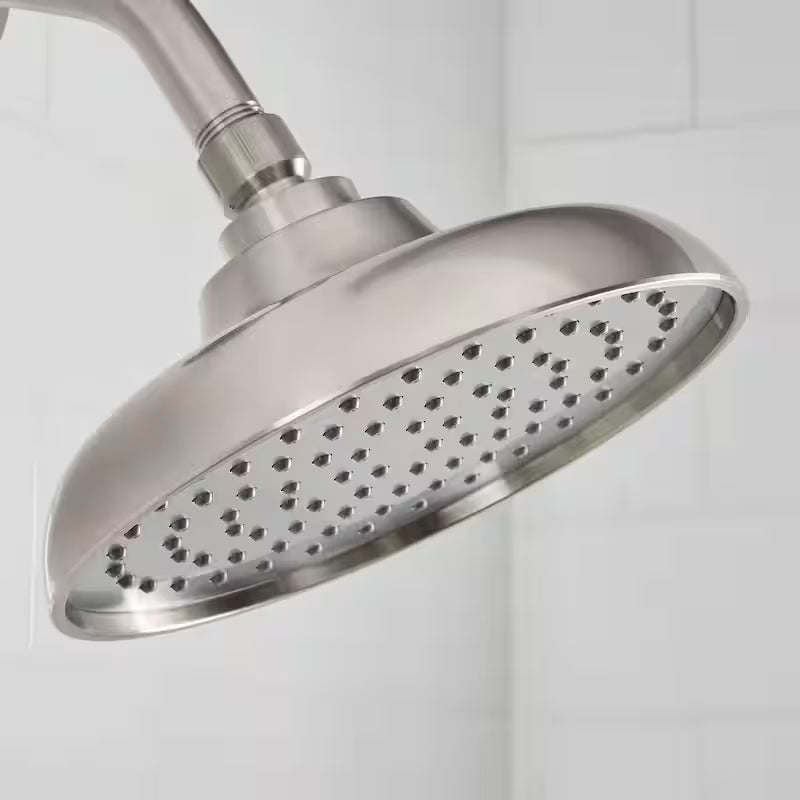 Single Handle 1-Spray Tub and Shower Faucet 1.8 GPM Brushed Nickel U396107