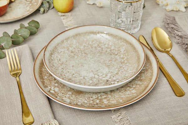 Sand Dessert Plate 20cm J7756