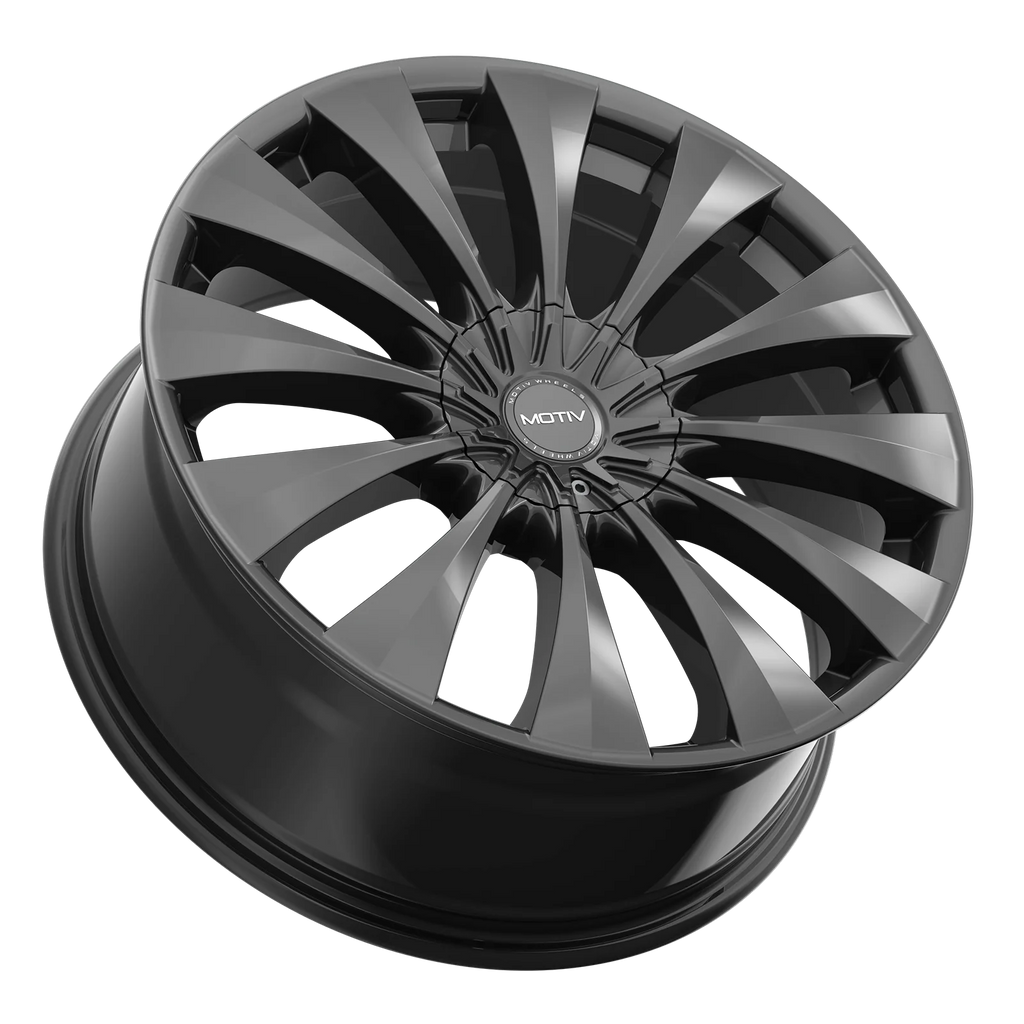 16X7.5 5X100 5X4.50 Gloss Black Cast Aluminum X191489