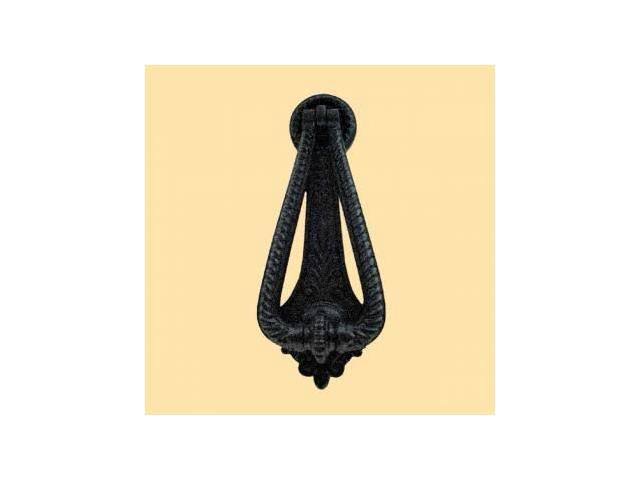2 Door Knocker Black Cast Iron Q826