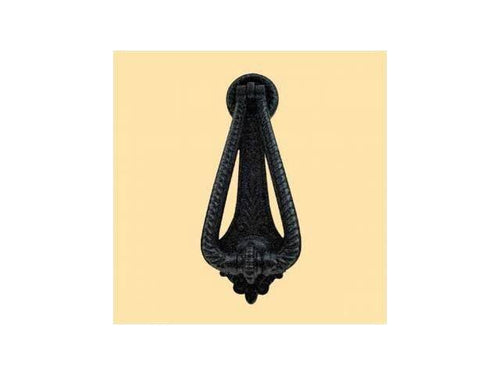 2 Door Knocker Black Cast Iron Q826