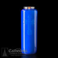 6-Day Glass Offering Candle Blue Case of 12 L84986