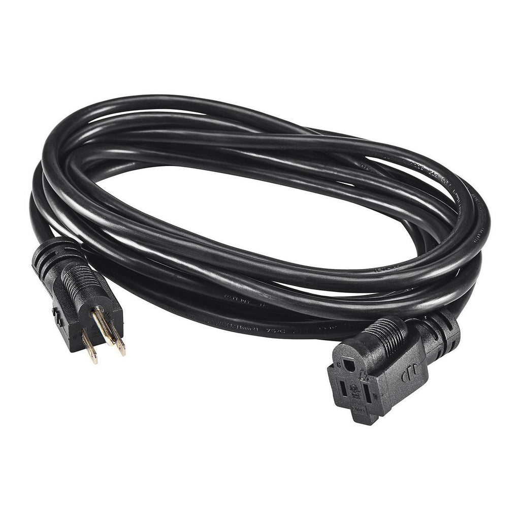 Black 15 ft. 16/3 Gauge Indoor/Outdoor Extension Cord P842
