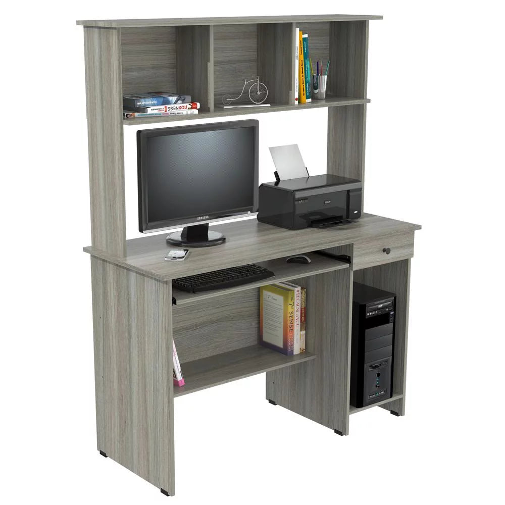 Computer Desk and Hutch with Drawer Y97439