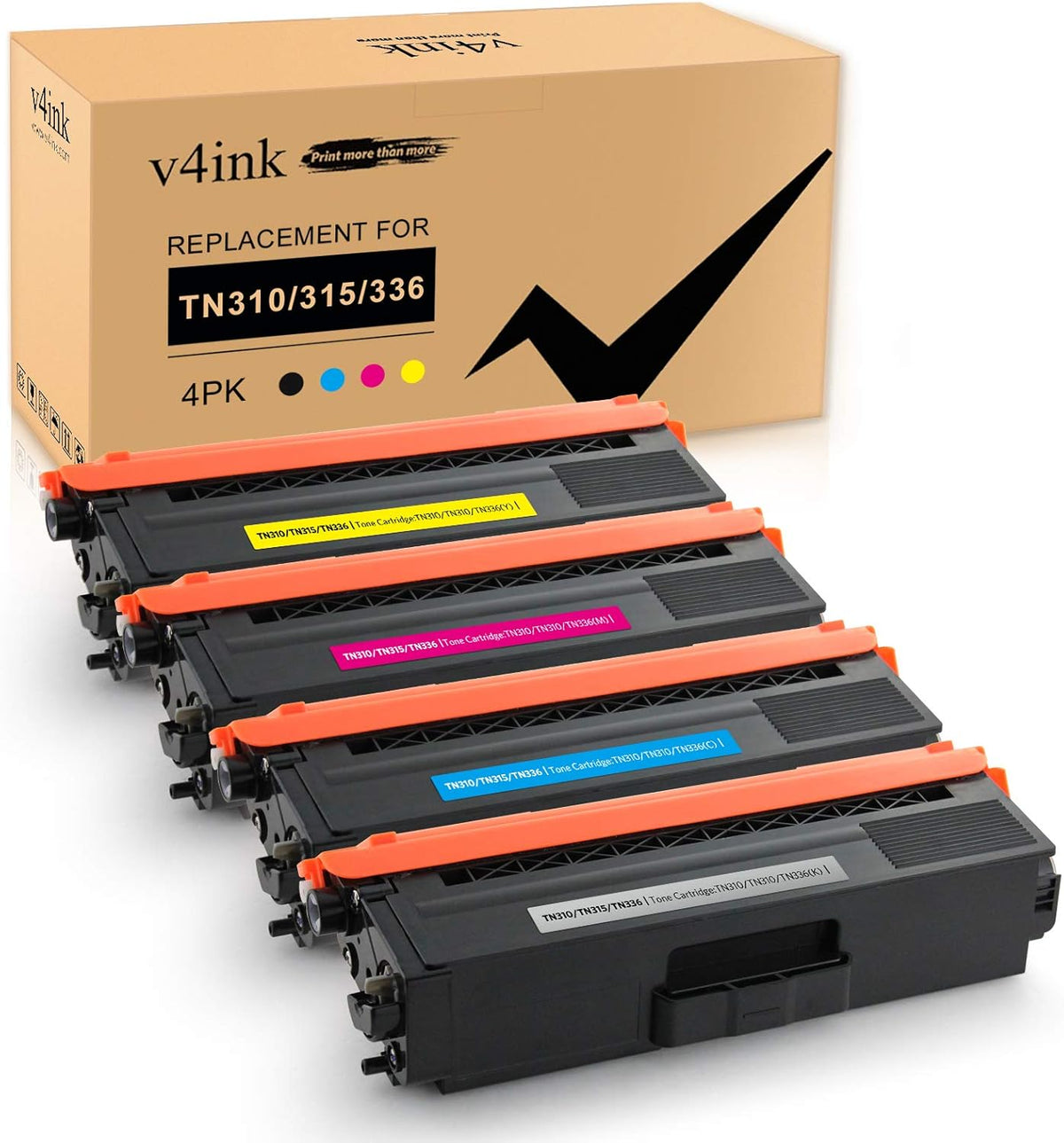 Black Cyan Magenta Yellow Toner Cartridge Set G62914
