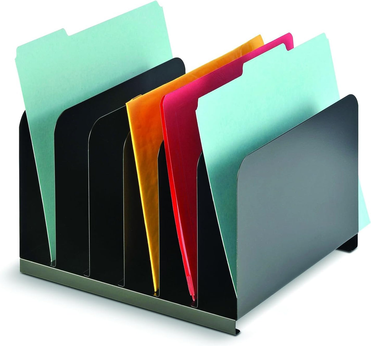 Black Steel Vertical Organizer Z970