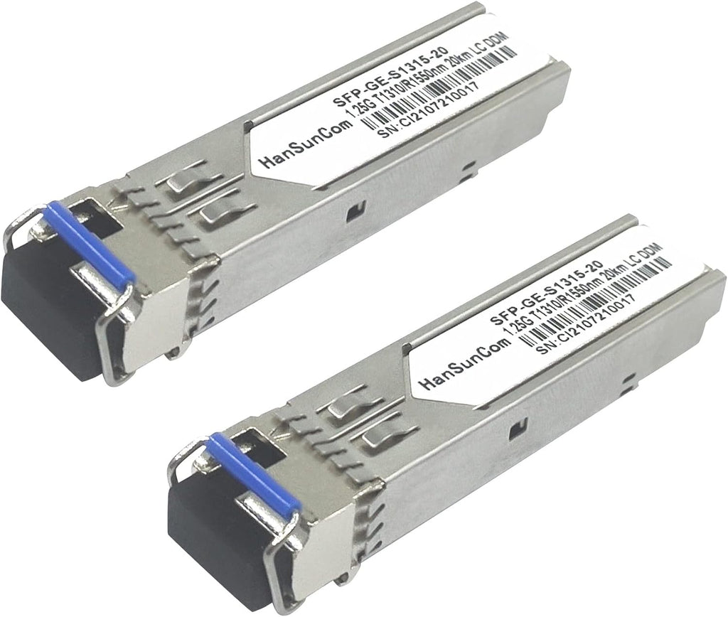 2 PCS Gigabit Fiber Optical Transceiver Connectors Z7971