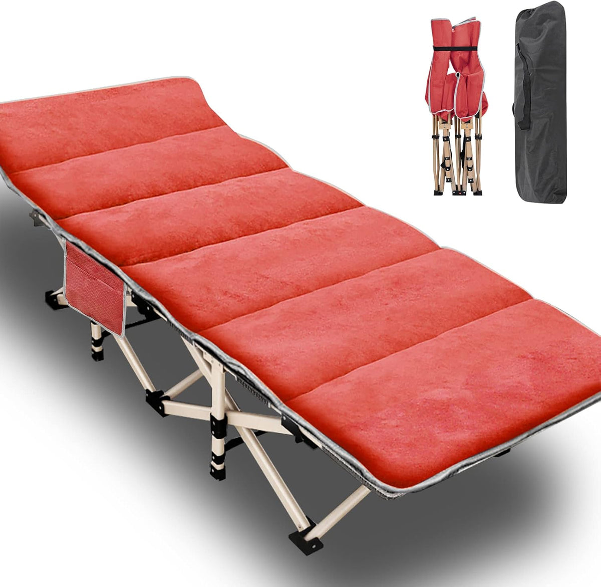 Folding Camping Cot with Carry Bag P458779