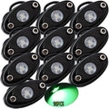 White LED Rock Lights 10PCS Waterproof K135