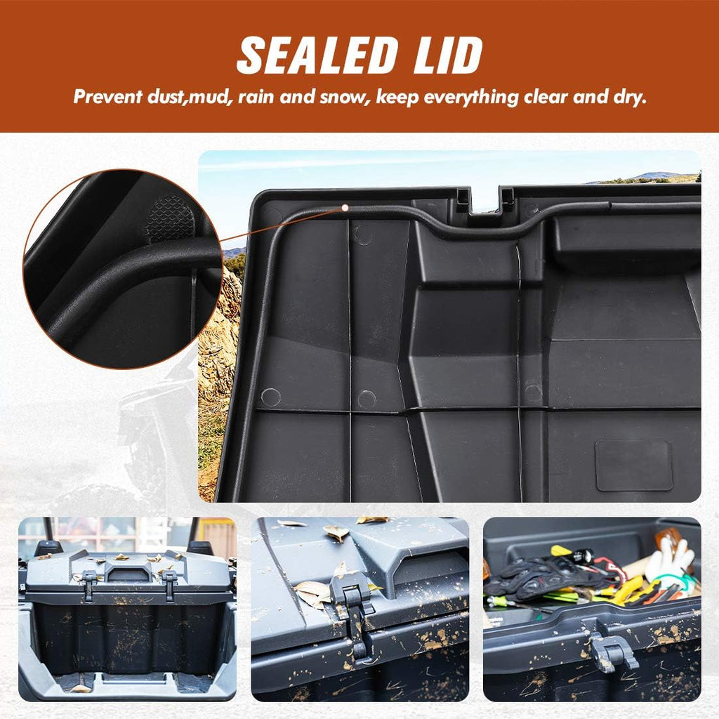 Storage Rear Cargo Box with Two Lockable Latches O473733