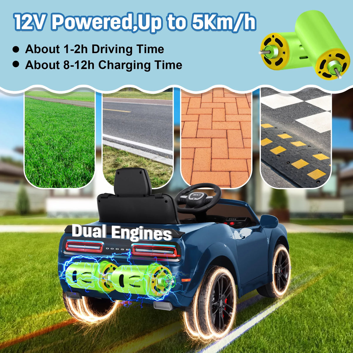 Pink 12 V Battery Powered Ride on Car with Remote Control H37068