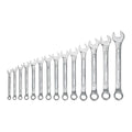 Metric Combination Wrench Set, 14 Piece F740835