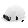 White Type 1 Class E Front Brim Non-Vented Hard Hat W340769