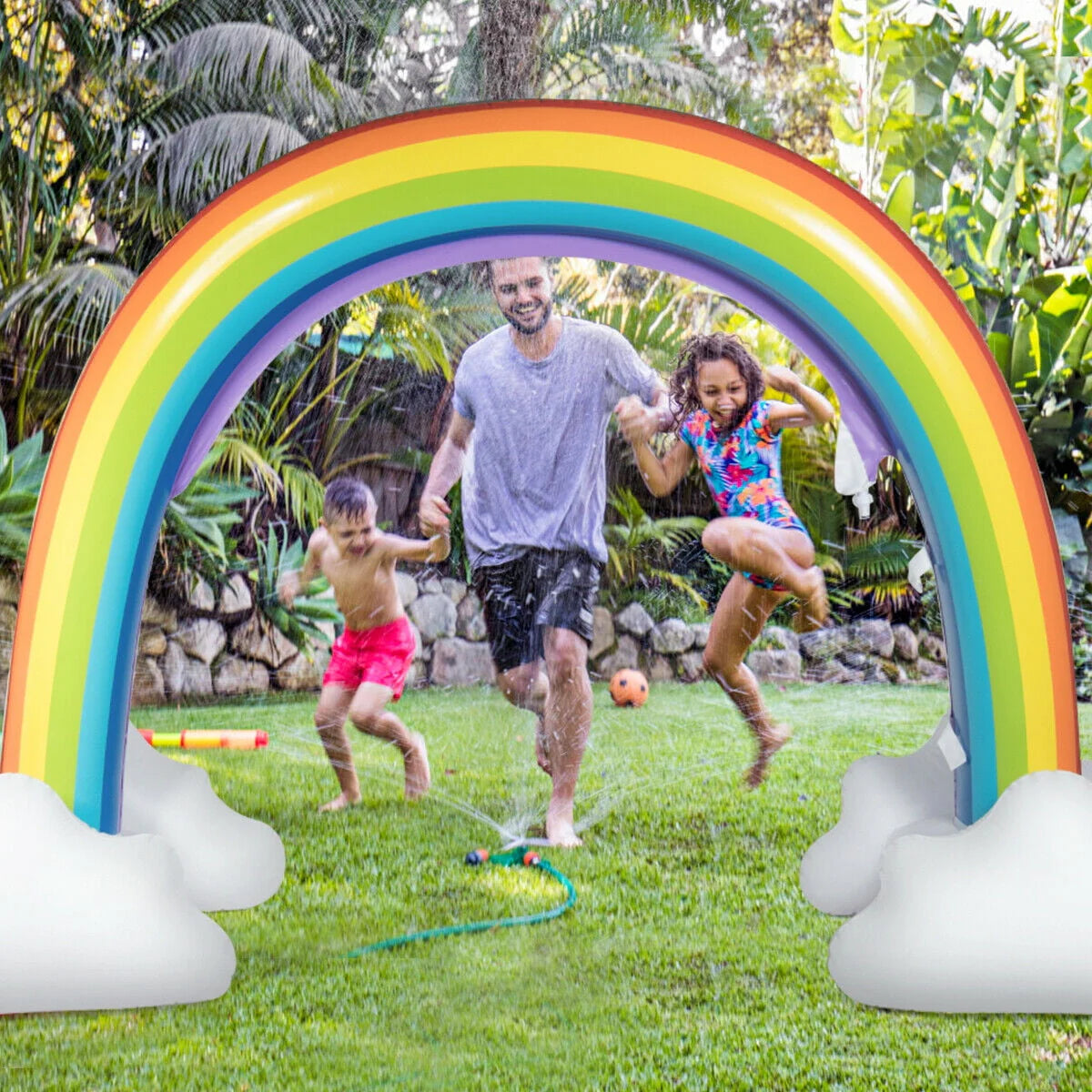 Inflatable Rainbow Sprinkler Water Toy S917