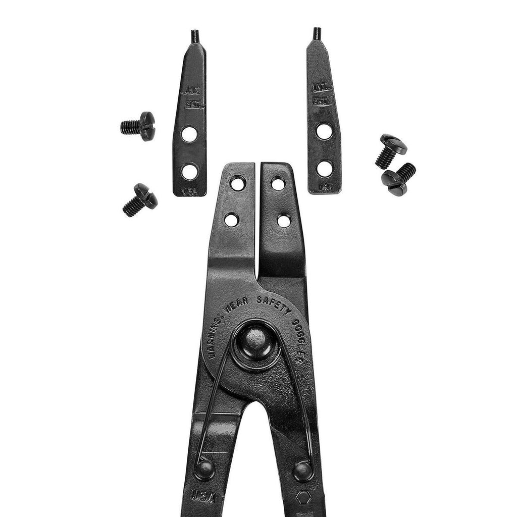 Ratcheting Retaining Ring Pliers Set with Replaceable Tips R682