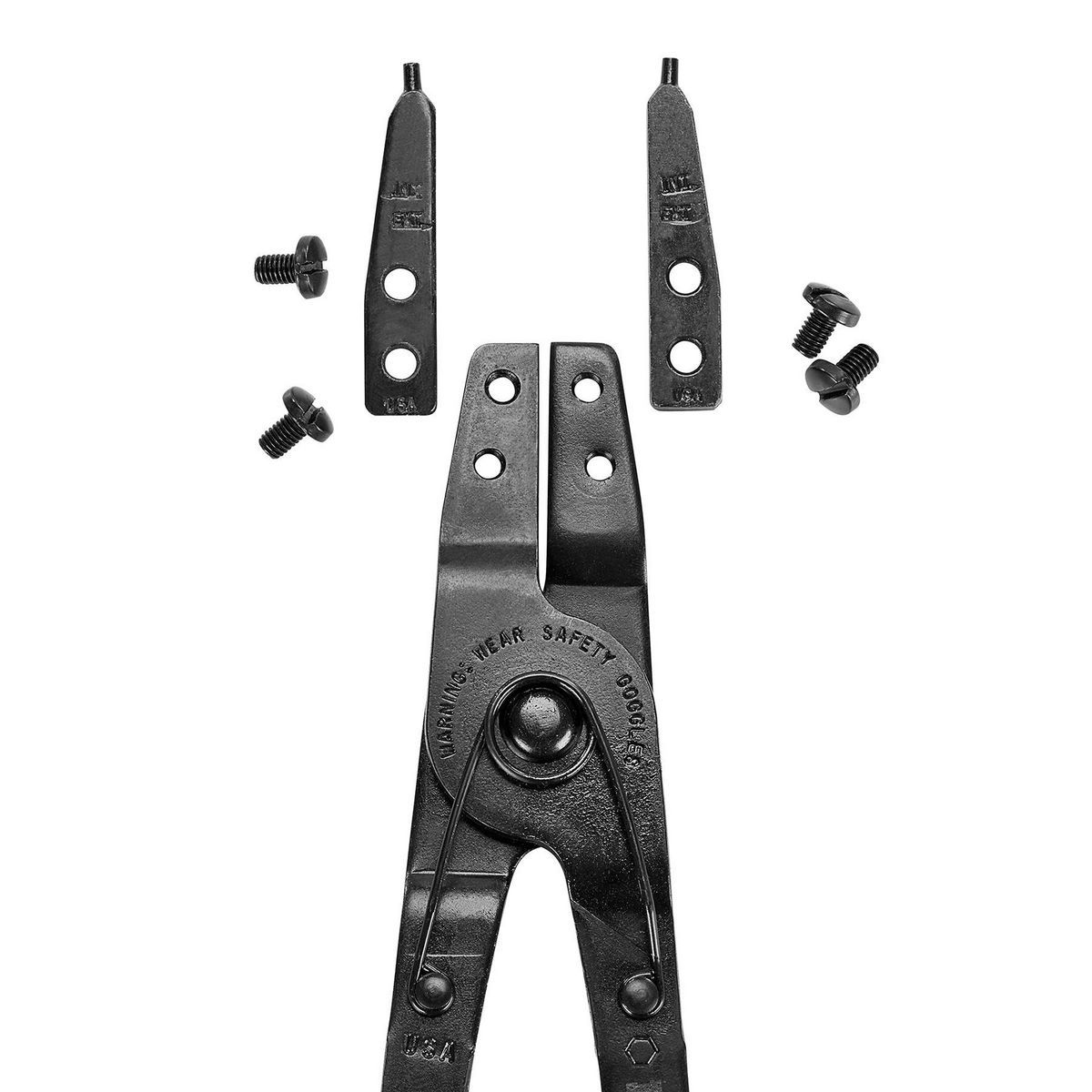 Ratcheting Retaining Ring Pliers Set with Replaceable Tips R682