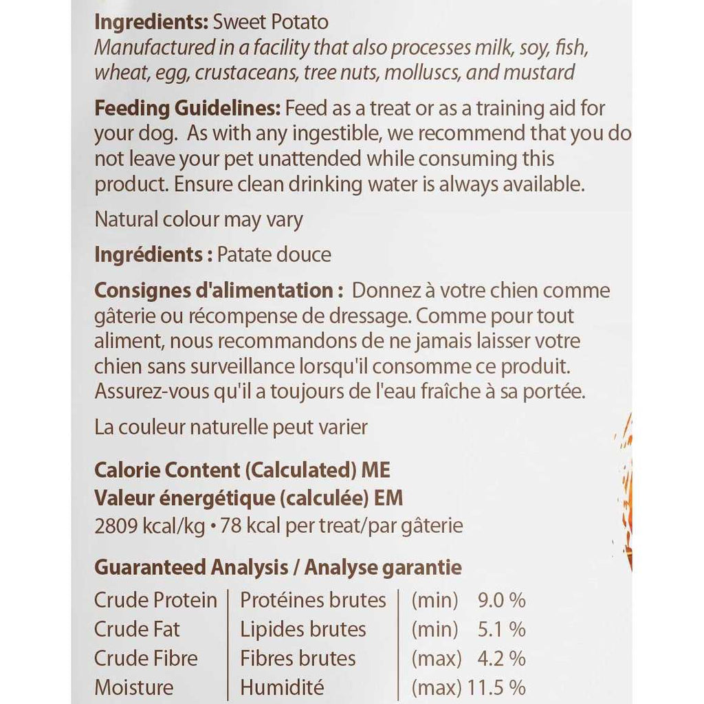 Sweet Potato Dog Treats L937