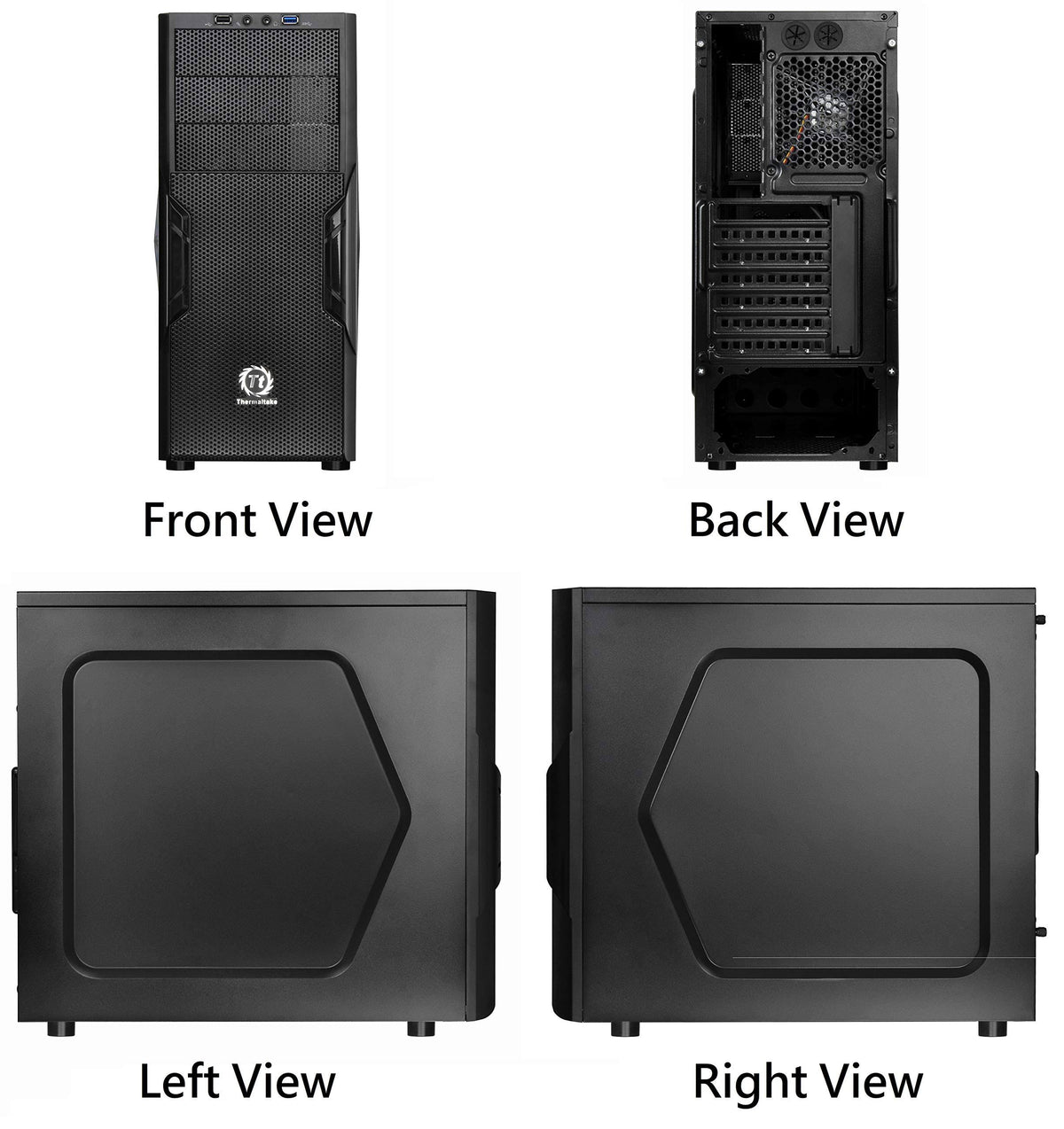 ATX Mid Tower Computer Chassis I913747